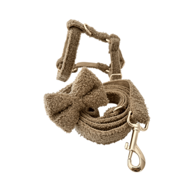 "The Aristopup" Bouclé  Harness Set