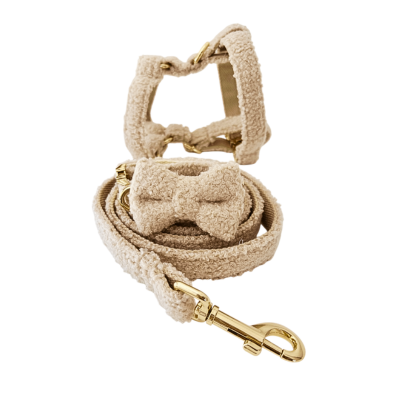 "The Aristopup" Bouclé  Harness Set