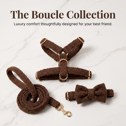 "The Aristopup" Bouclé  Harness Set
